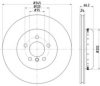 MINTEX MDCB2579 Brake Disc